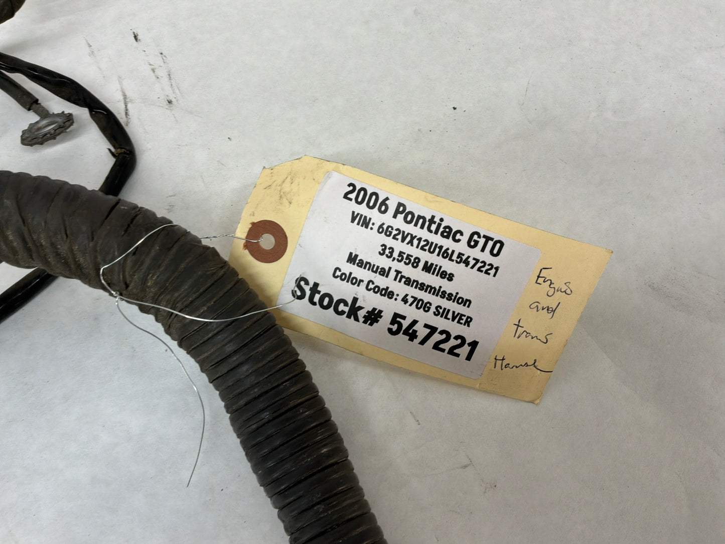 Harness - Day's Parts Yard