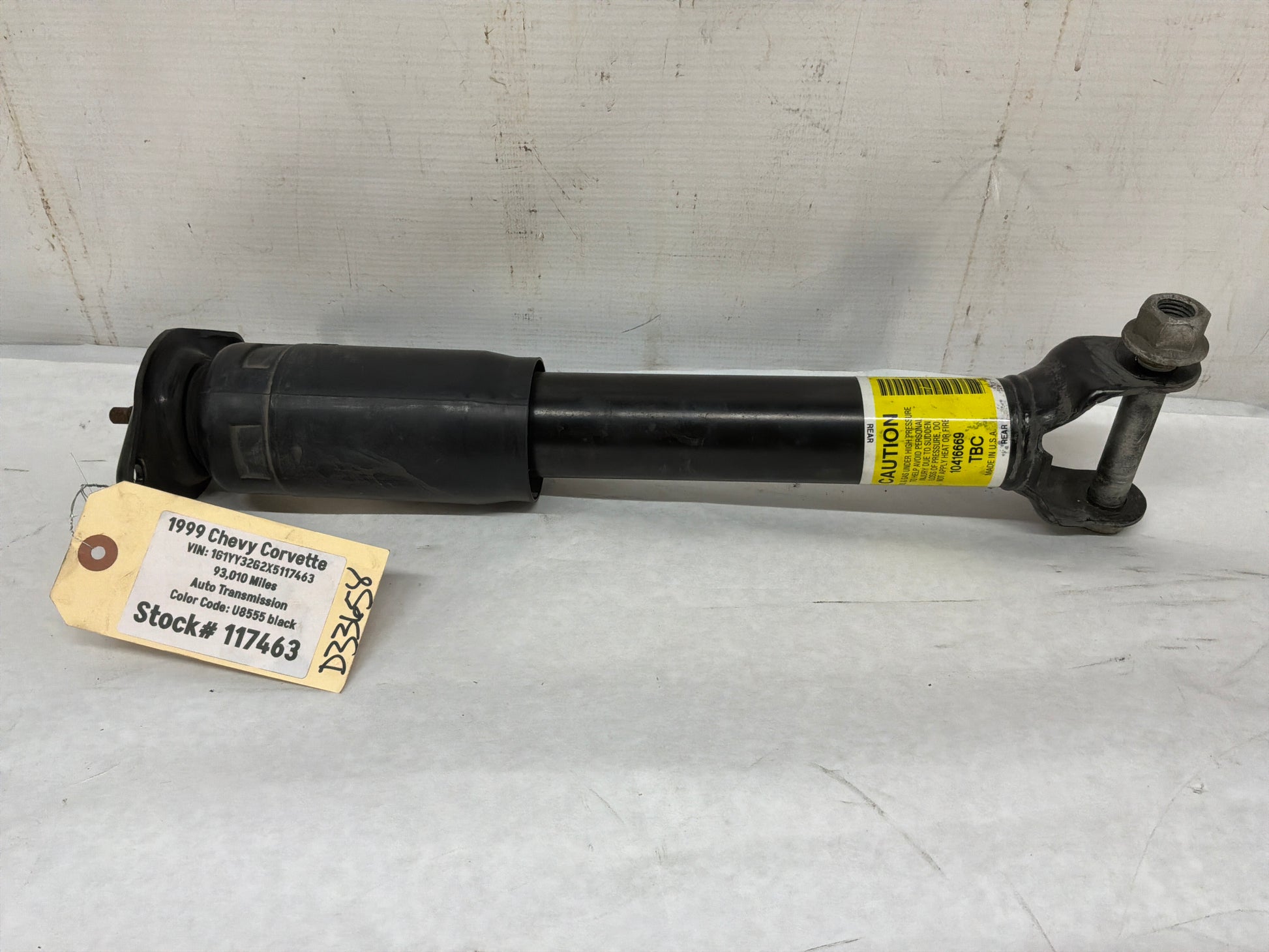 Lh rear shock - Day's Parts Yard