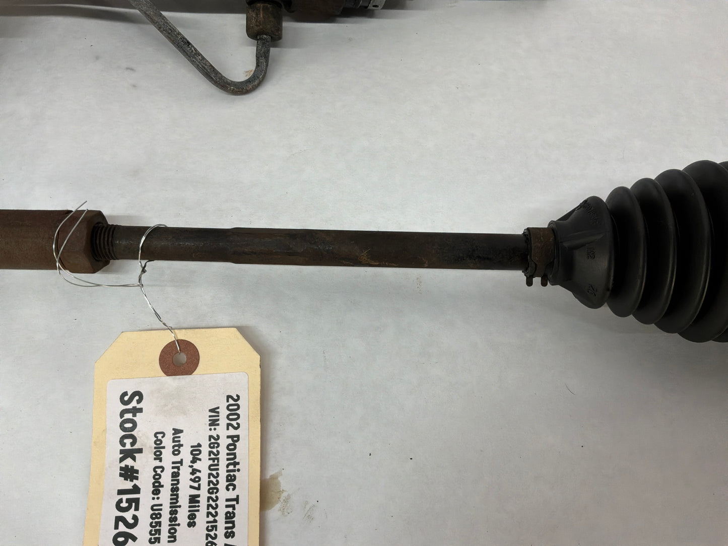 2002 Pontiac Firebird Trans AM WS6 Steering Rack and Pinion Gear OEM