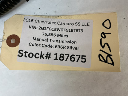 2015 Chevrolet Camaro SS 1LE Electric Power Steering Positive Negative Battery Wire Harness OEM