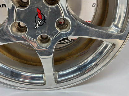 2002 Chevy C5 Corvette 17x8.5 18x9.5 Factory OEM Wheels Rims