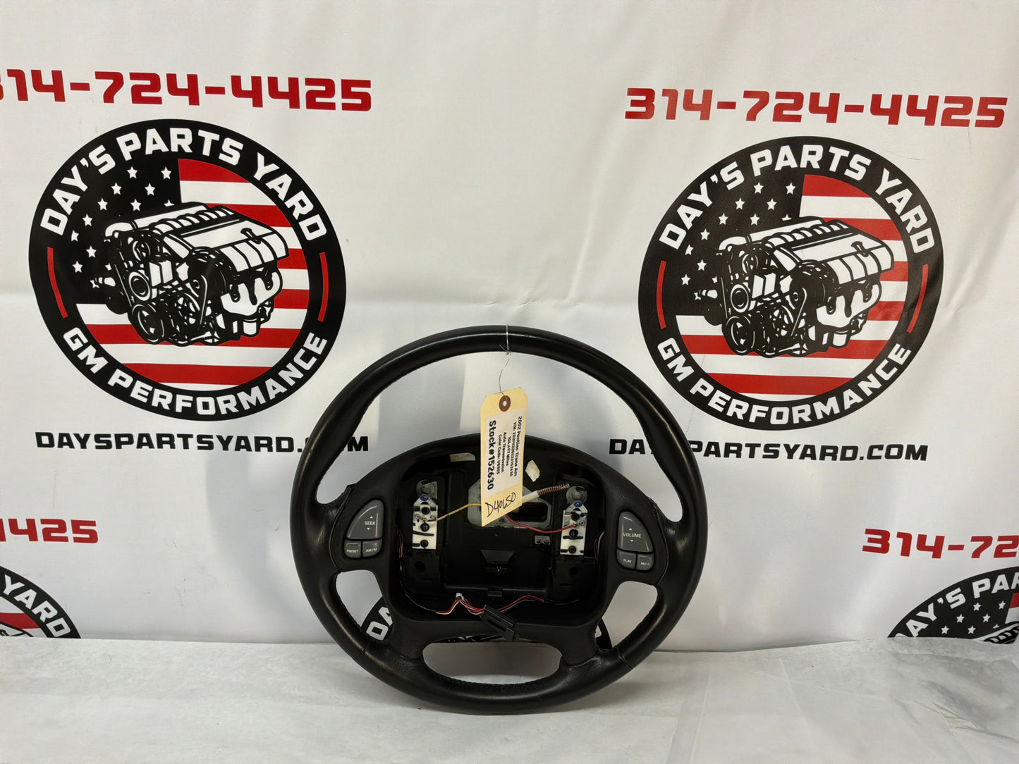 2002 Pontiac Trans Am WS6 Steering Wheel OEM