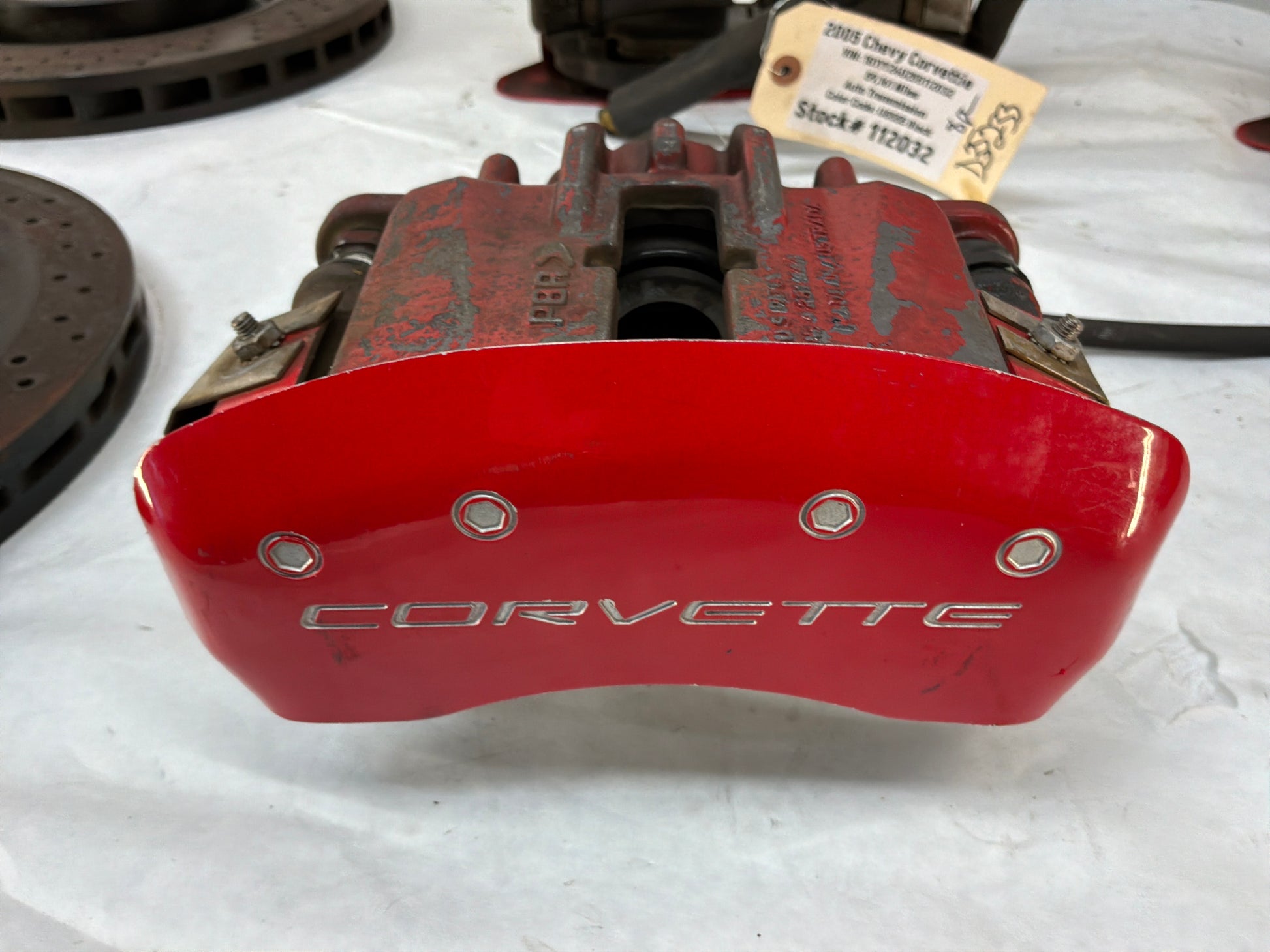 Front and rear PBR calipers w rotors - Day's Parts Yard