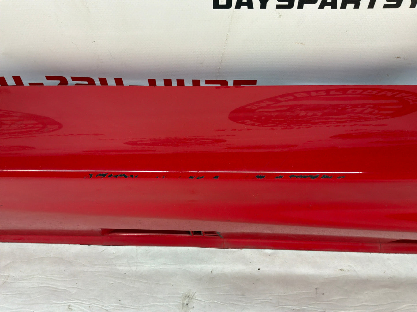 2014 Chevy SS Sedan LH Driver Rocker Molding Side Skirt Panel Red OEM