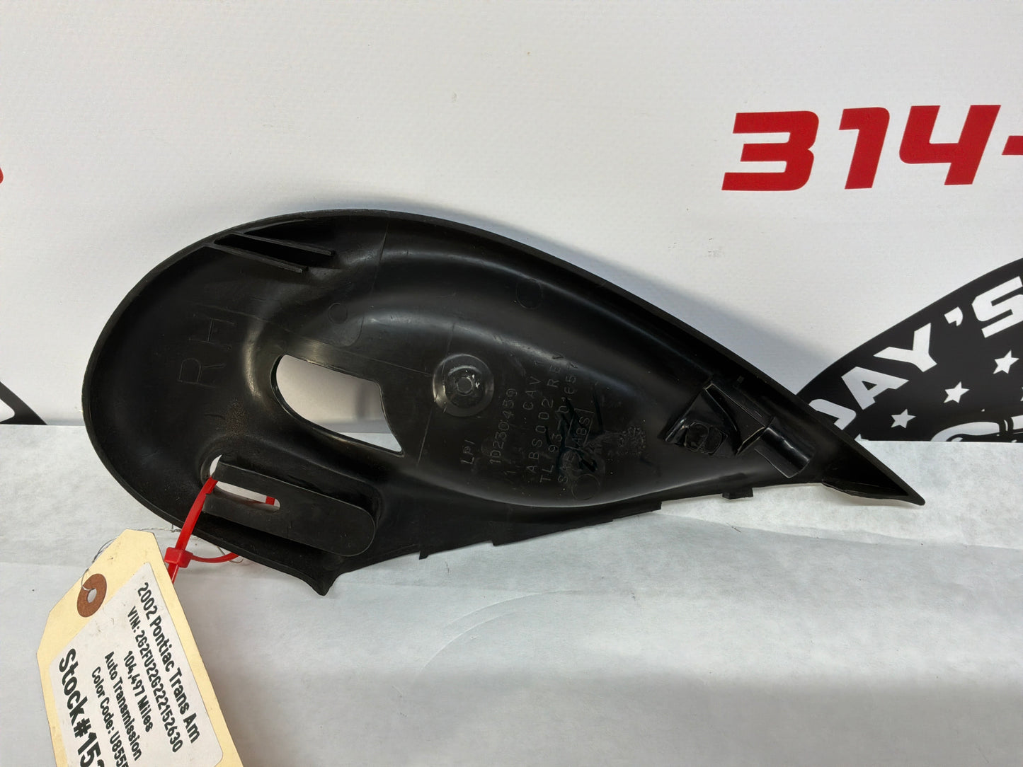 2002 Pontiac Trans Am WS6 RH Passenger Door Handle Bezel OEM