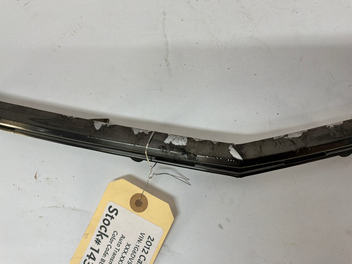 2012 Cadillac CTS-V Front Upper Radiator Grill Surround Chrome Trim Panel OEM