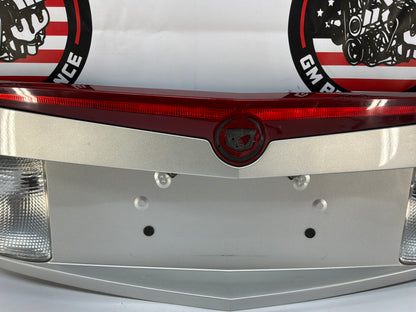 2006 Cadillac CTS-V Trunk Lid Filler Panel OEM Silver
