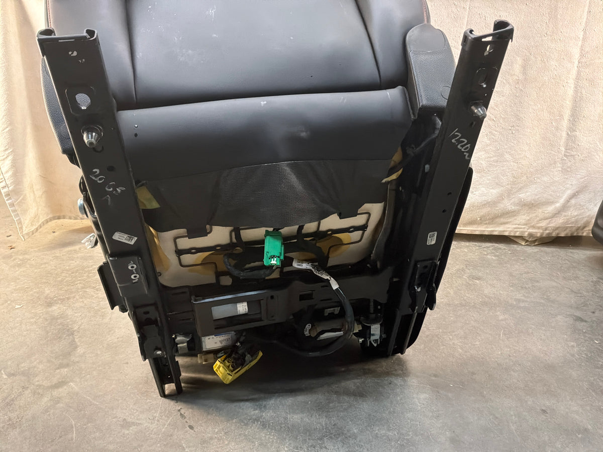 2014 Chevy SS Sedan Seats Fronts and Rears Black Leather Alcantara Suede OEM