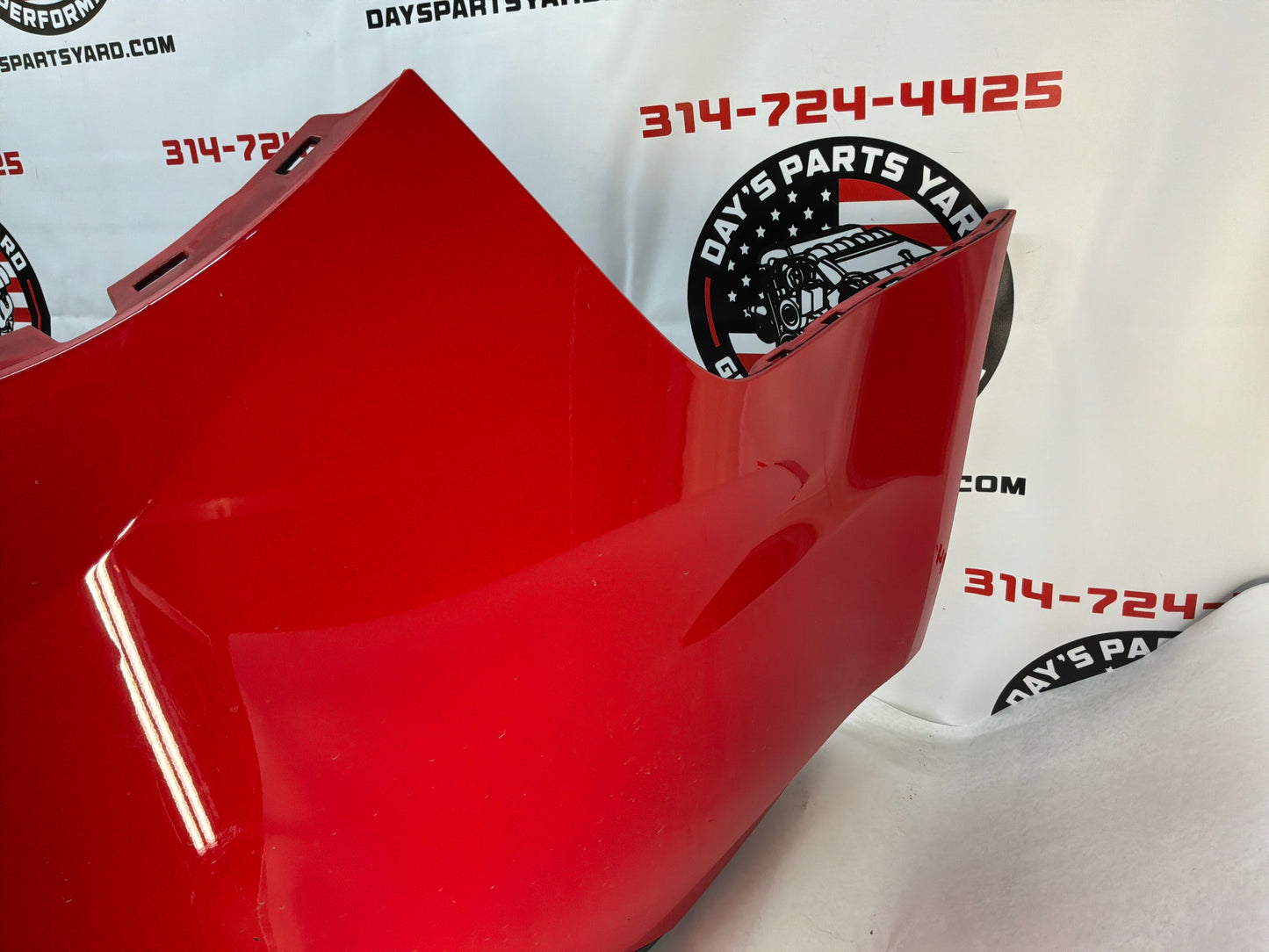 2014 Chevy SS Sedan Rear Bumper Cover Red OEM