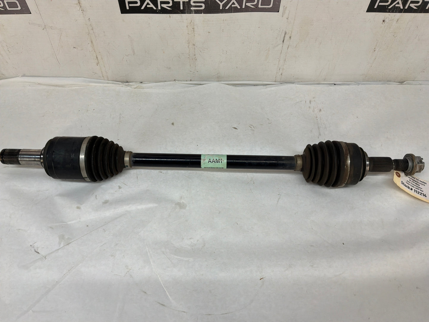2015 Chevy SS Sedan LH Driver Rear CV Axle Half Shaft OEM