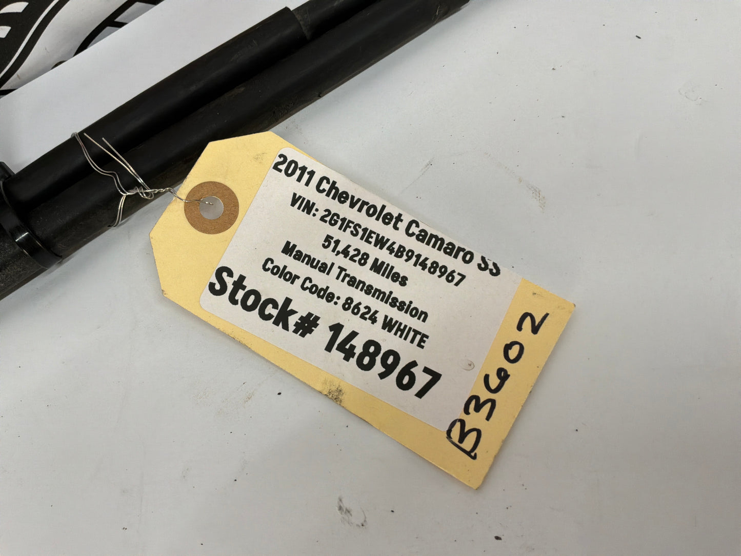 2011 Chevy Camaro SS Emergency E Parking Brake Cables Rear OEM