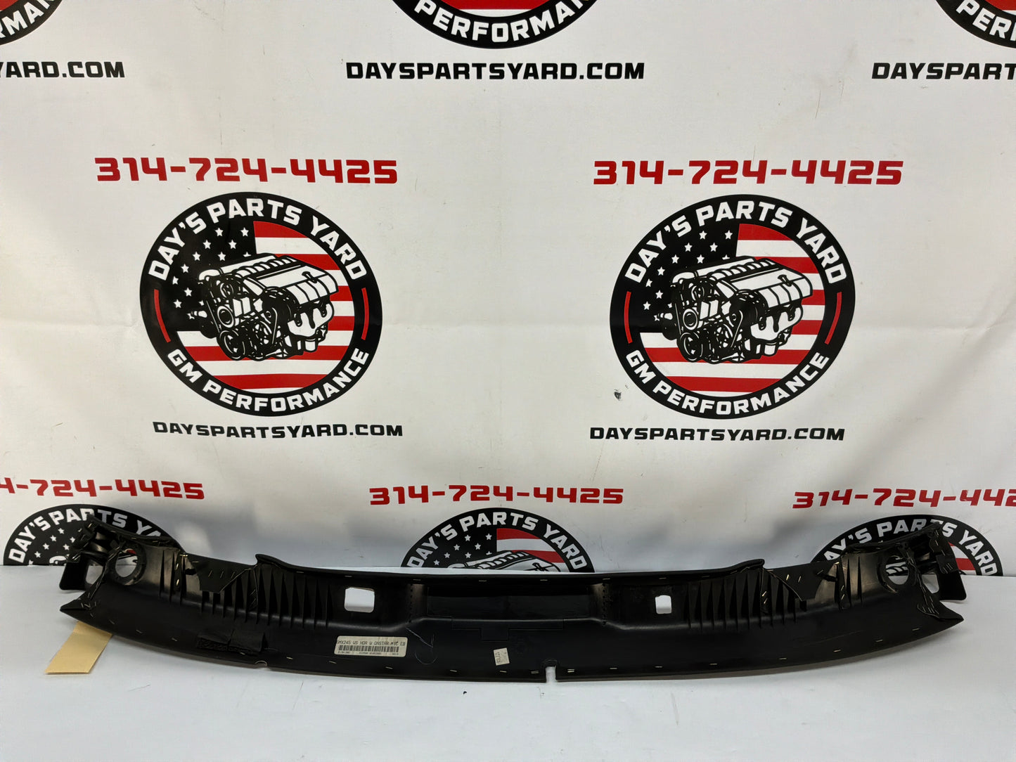 2007 Chevy C6 Corvette Convertible Front Windshield Interior Header Trim Cover Panel OEM
