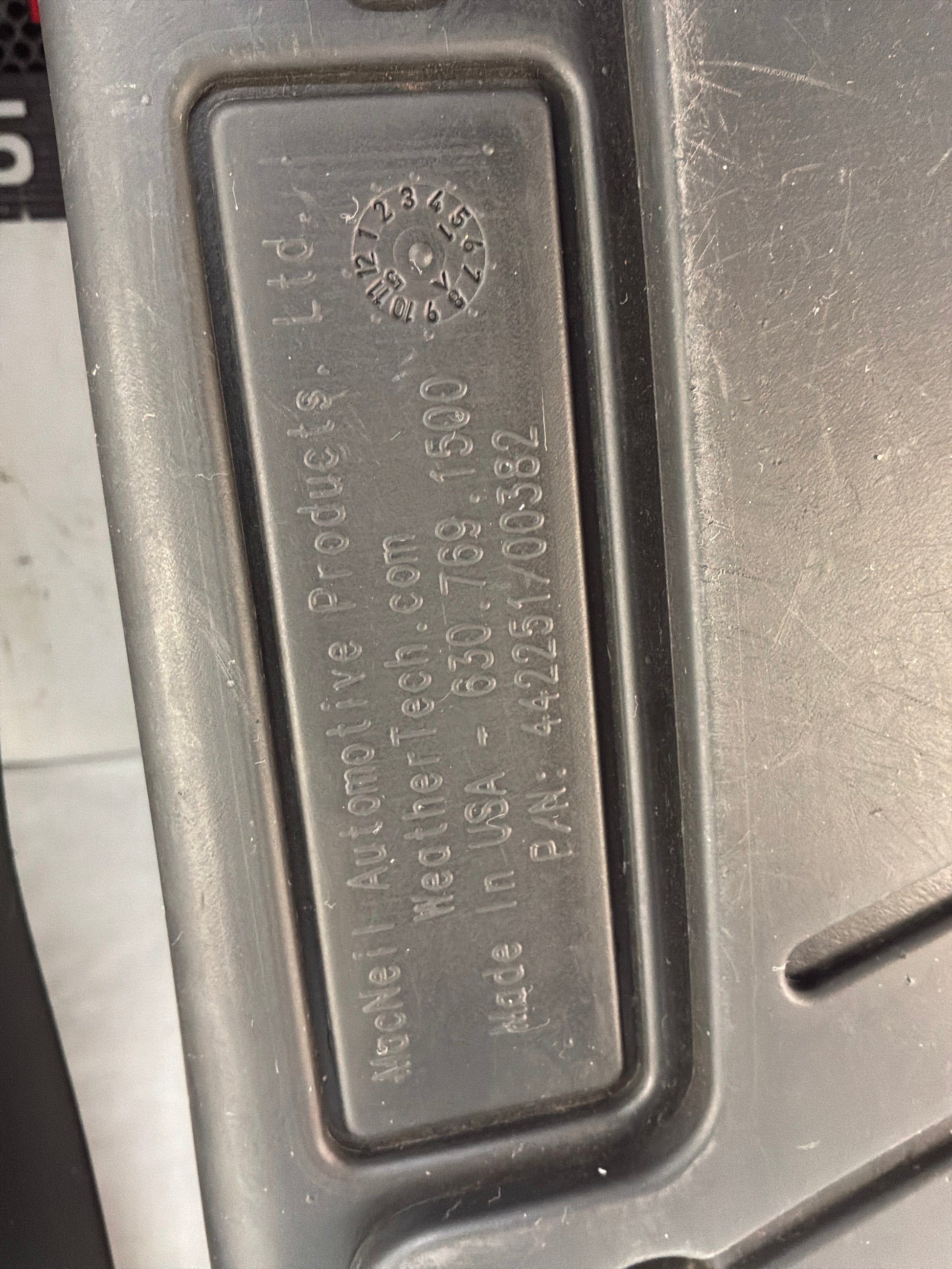 Front weather tech floor mats - Day's Parts Yard