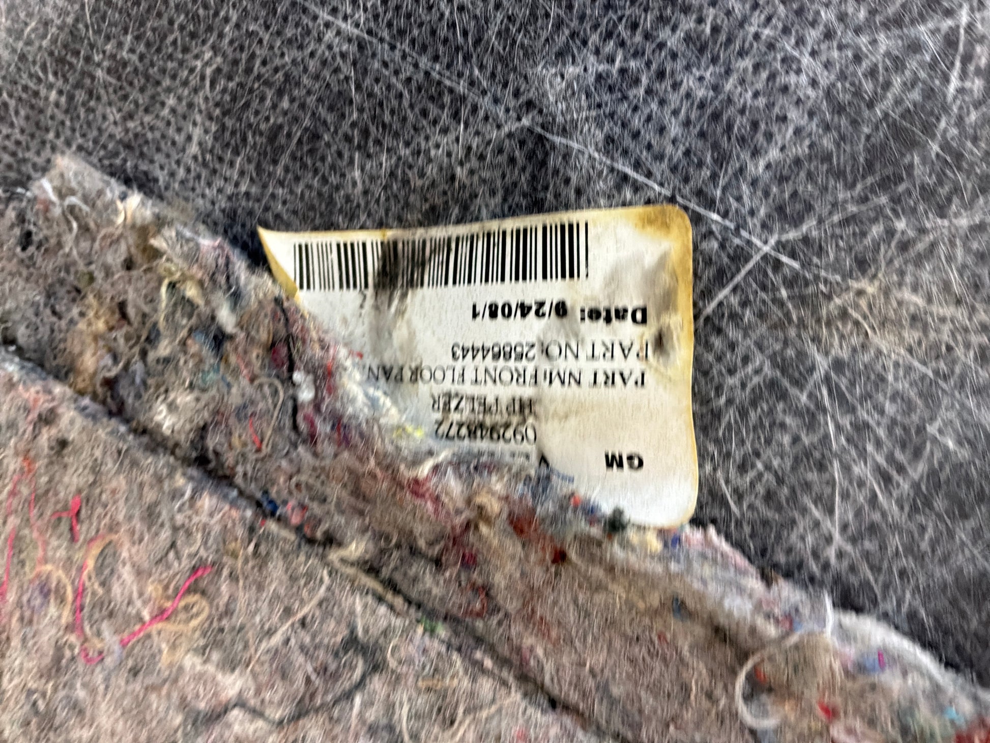 Complete floor carpet - Day's Parts Yard