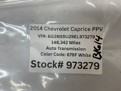 2014 Chevy Caprice PPV Fuel Pump Control Module OEM