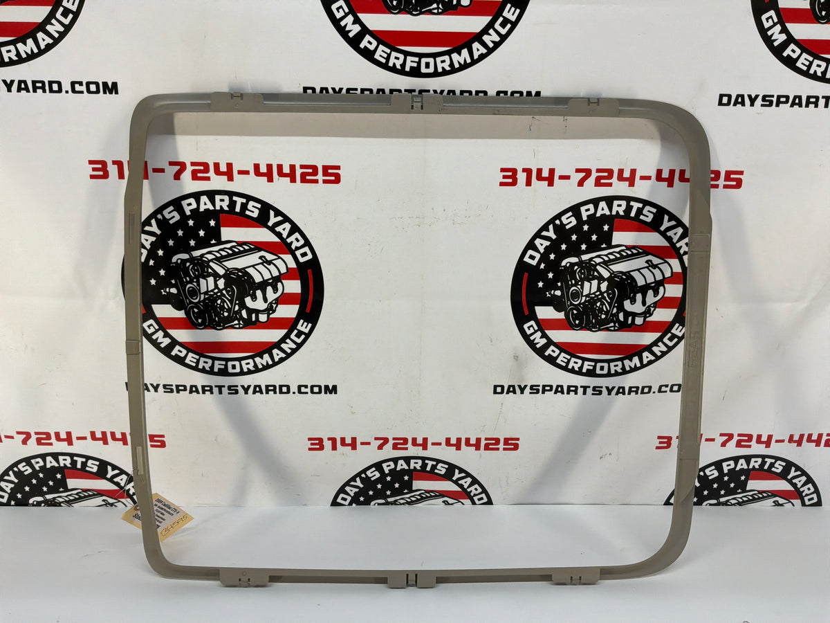 2009 Cadillac CTS-V Sun Moon Roof Sunroof Trim Surround Garnish Panel Molding OEM