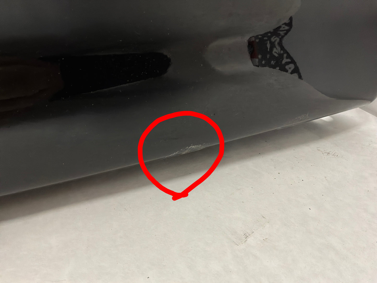 1999 Pontiac Firebird Trans Am Formula WS6 Rear Bumper Black OEM