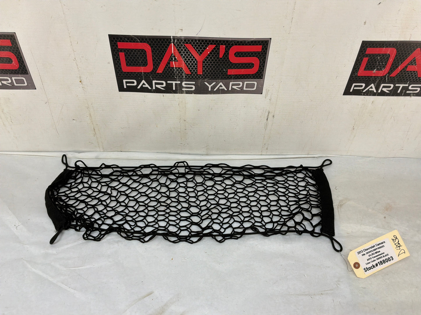 2013 Chevy Camaro SS Trunk Cargo Net OEM