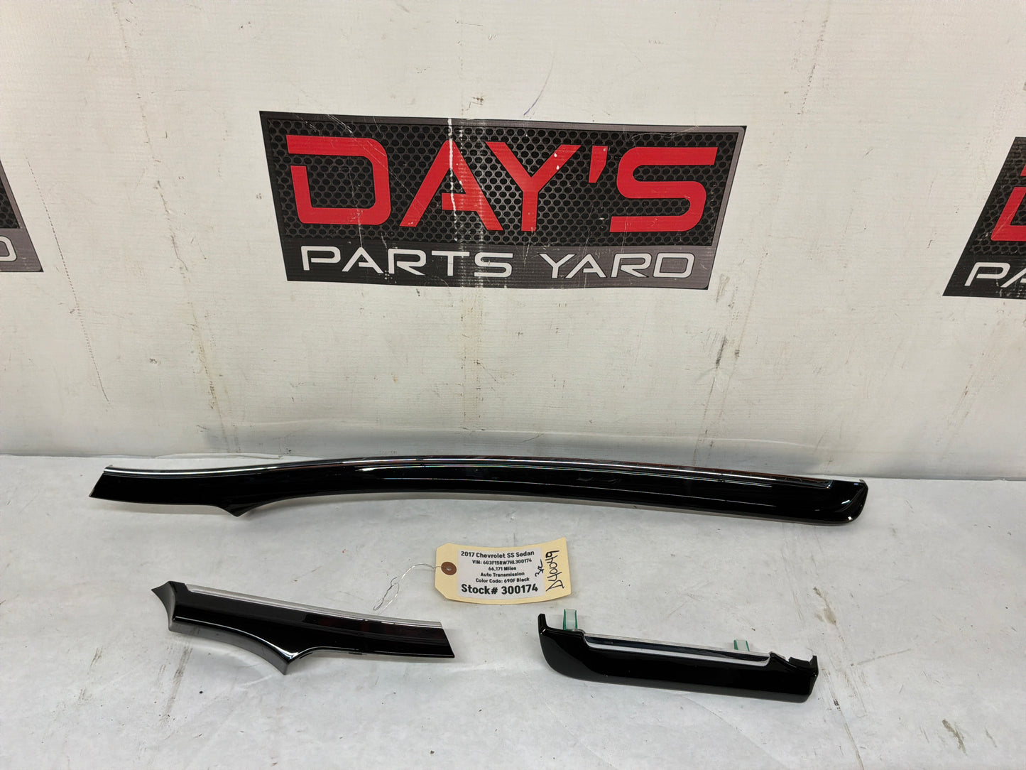 2017 Chevy SS Sedan 3pc Applique Dash Panel Plate Insert Trims OEM