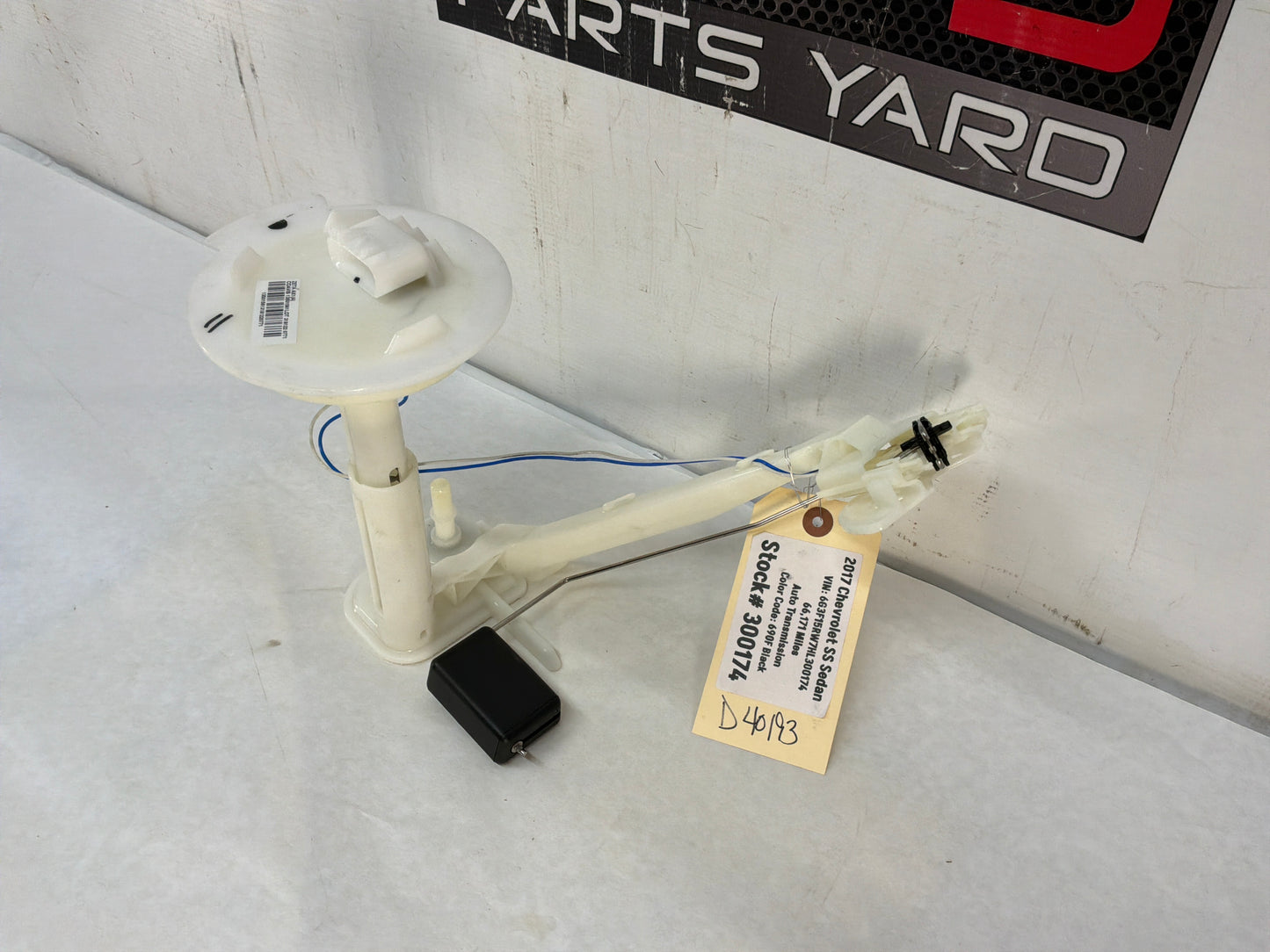 2017 Chevy SS Sedan Fuel Gas Tank Level Sending Unit Assembly OEM