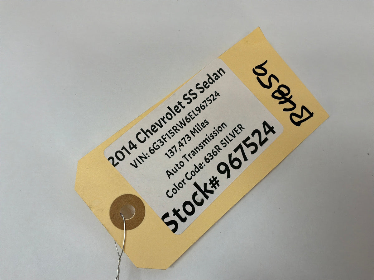 2014 Chevy SS Sedan Ground Post OEM