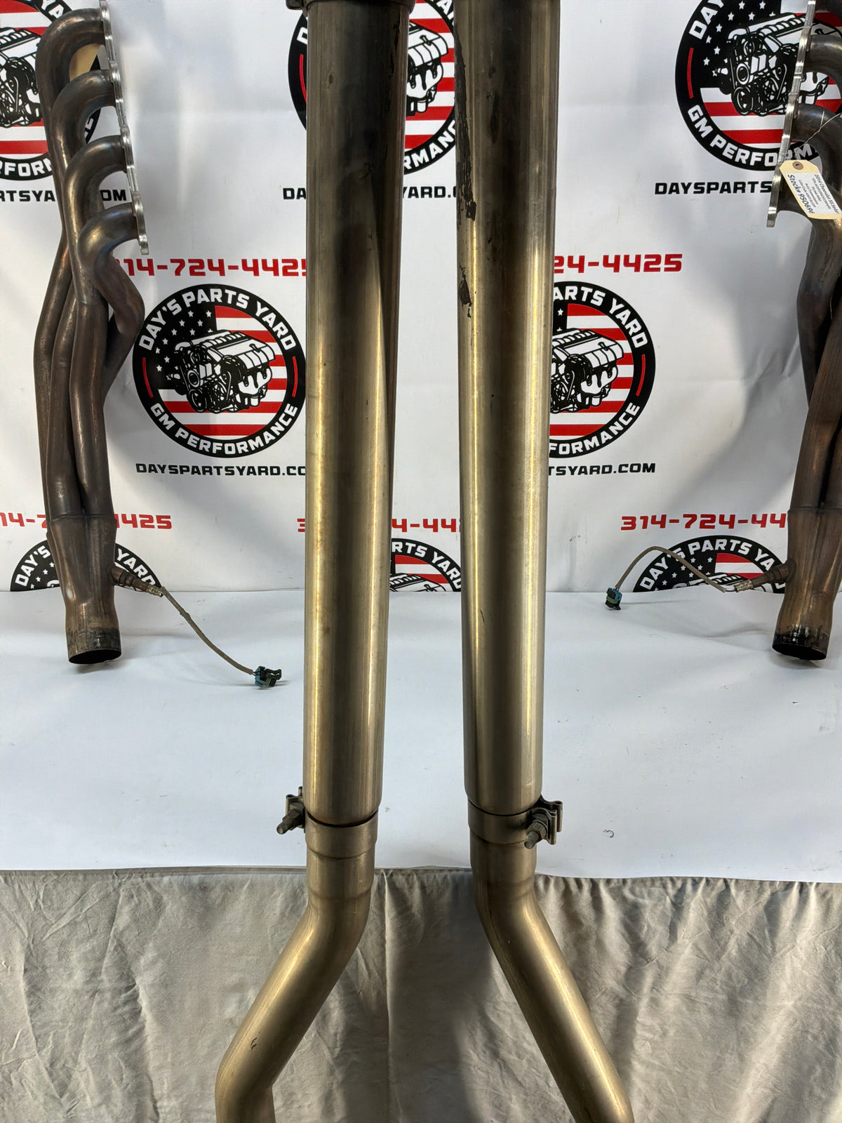 2014 Chevy SS Sedan American Racing Long Tube Exhaust Headers w/ Catted X Pipe