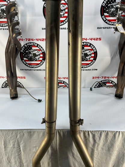 2014 Chevy SS Sedan American Racing Long Tube Exhaust Headers w/ Catted X Pipe