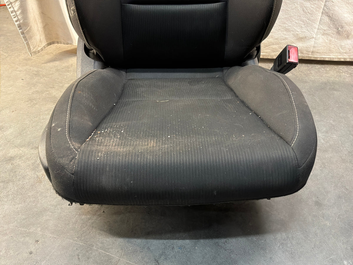 2015 Chevy Camaro SS 1LE Seats Fronts and Rear Black Cloth OEM