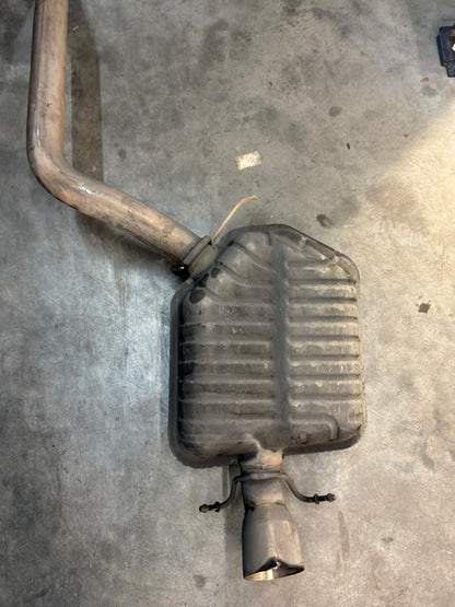 2009 Cadillac CTS-V Factory OEM Cat Back Exhaust Mufflers