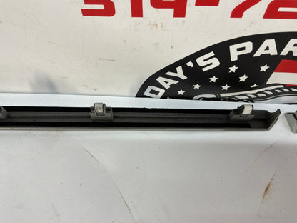 2008 Pontiac G8 GT LH & RH Silver Dash Trim Accent Applique Panel OEM