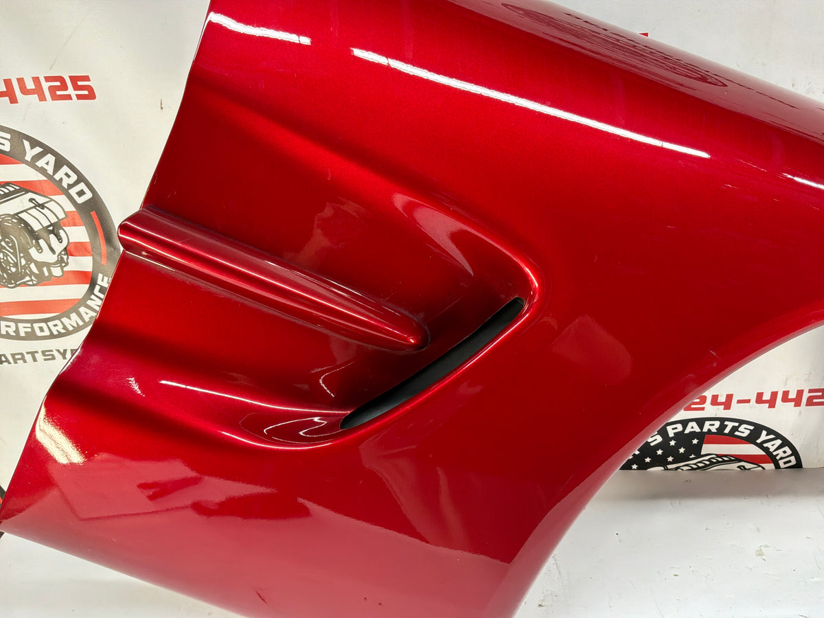 2002 Chevy C5 Corvette RH Passenger Front Fender Red OEM
