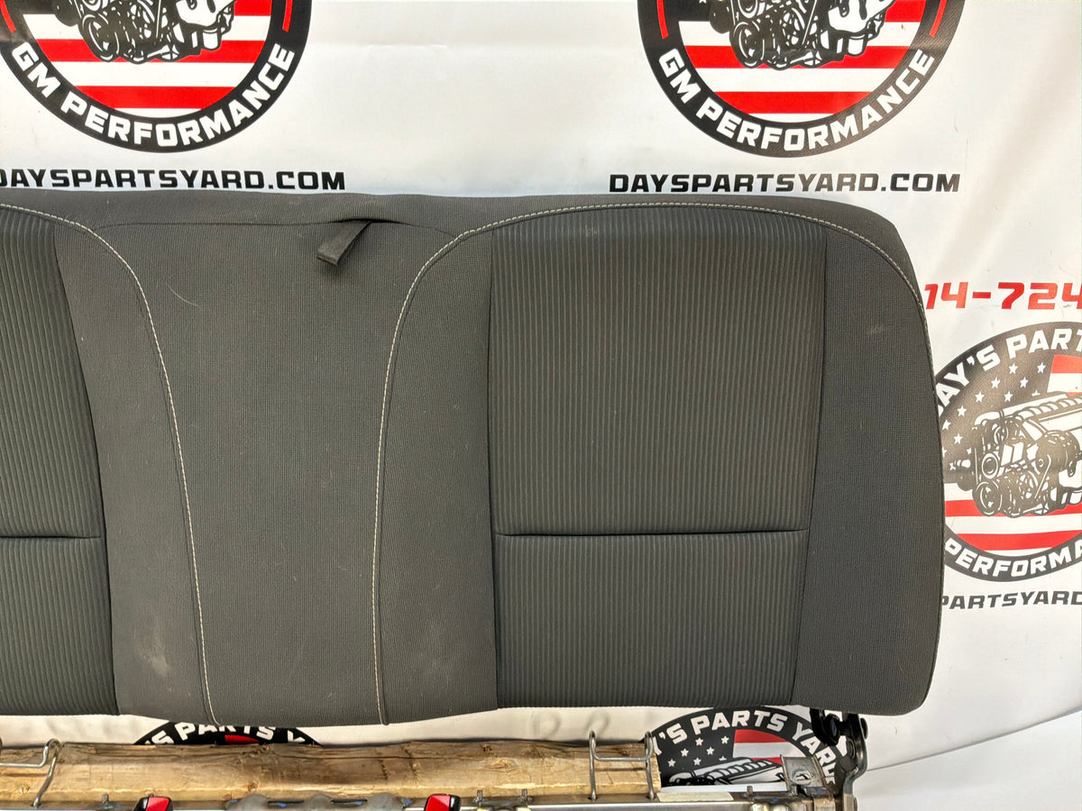 2015 Chevy Camaro SS 1LE Seats Fronts and Rear Black Cloth OEM
