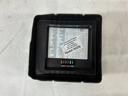 2015 Chevy SS Sedan Engine Bay Fuse Box Relay Wiring Junction Block Cover Lid OEM