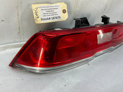 2015 Chevrolet Camaro SS 1LE LH Driver Tail Lights Taillight Lamp OEM