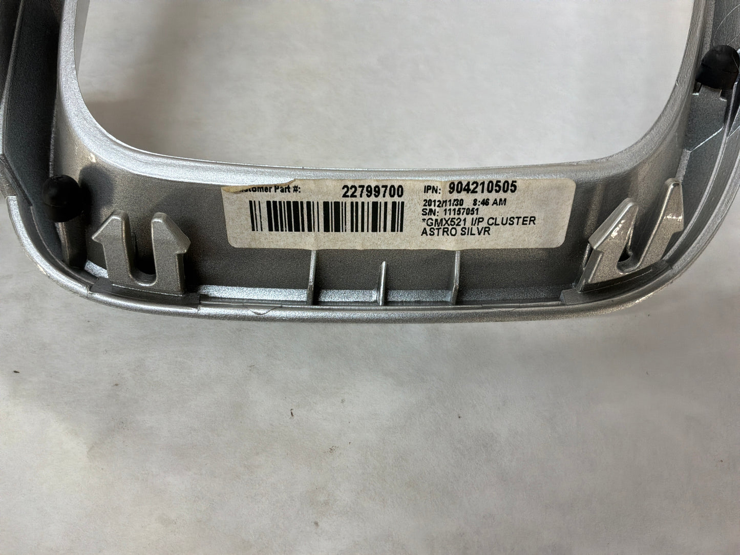 2015 Chevy Camaro Speedometer Gauge Bezel Trim OEM