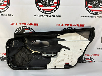 2002 Chevy Corvette Convertible LH Driver Interior Door Panel OEM