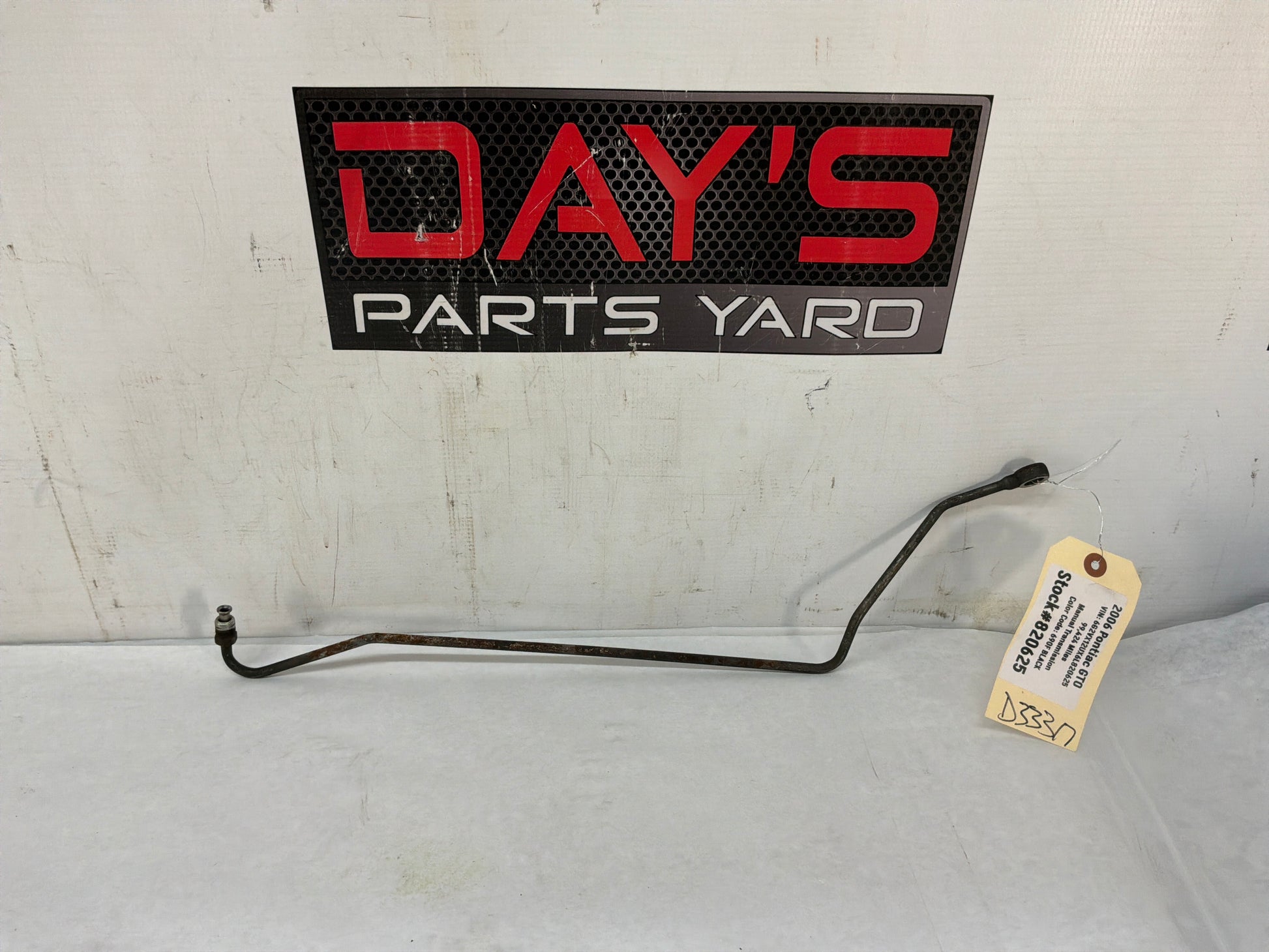 Power steering line - Day's Parts Yard