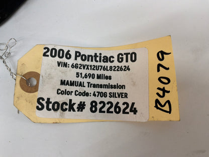 2006 Pontiac GTO Driveshaft Drive Prop Shaft Rubber Couplers Isolators OEM