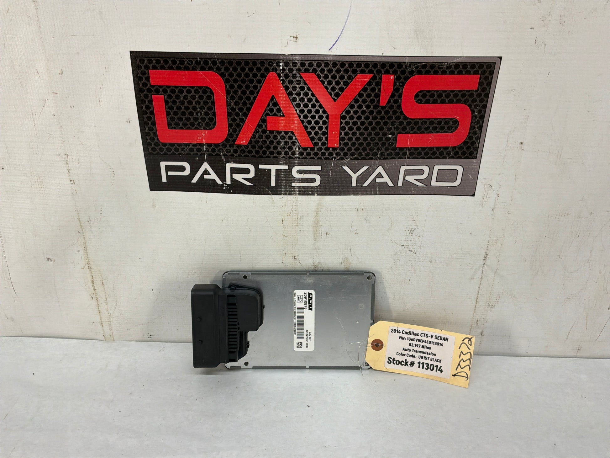 Module - Day's Parts Yard