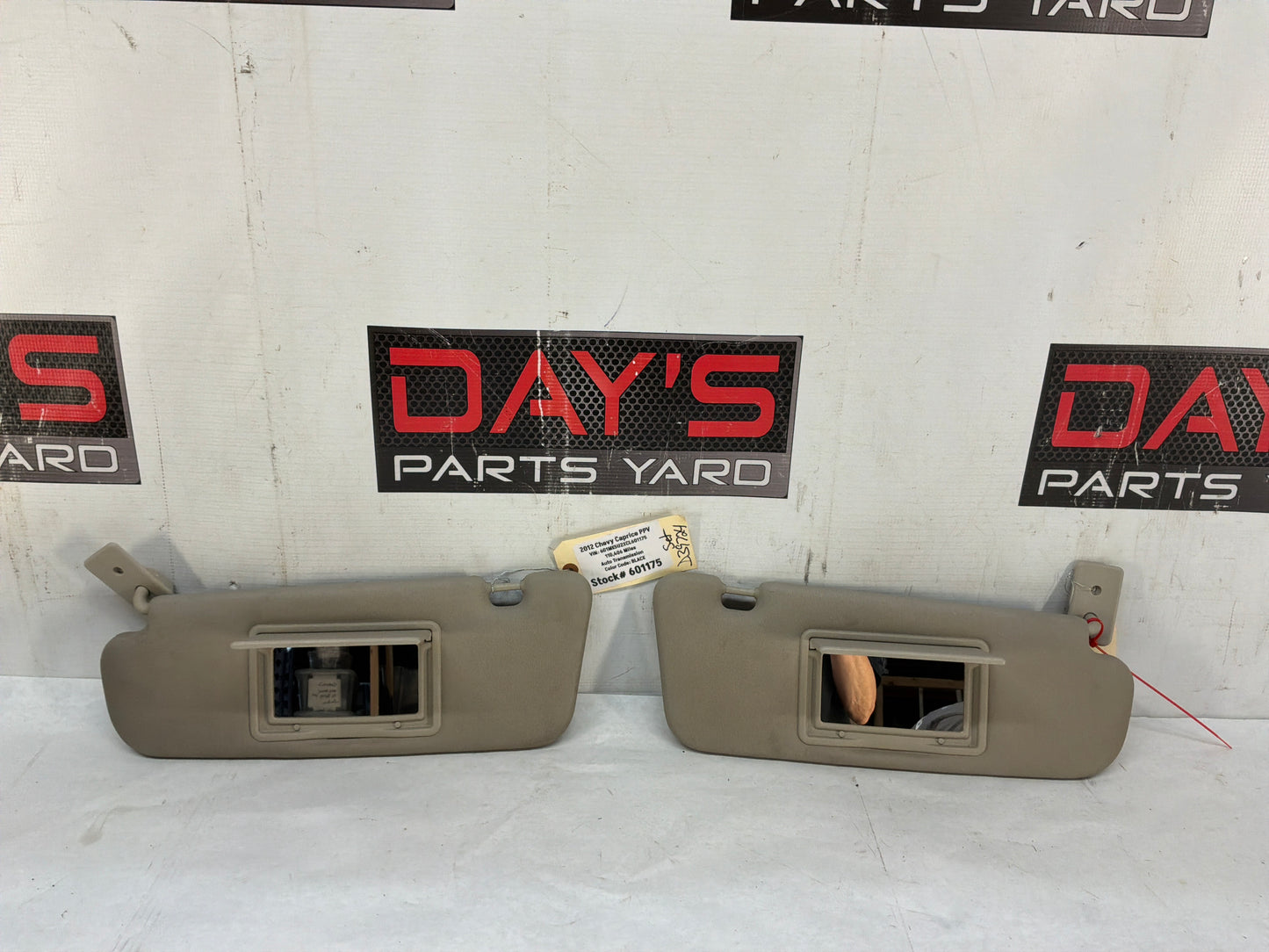 Sunvisors - Day's Parts Yard
