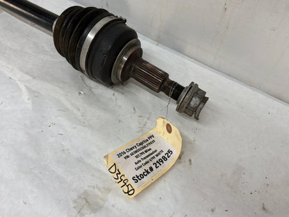 2016 Chevy Caprice PPV LH Driver Rear CV Axle Half Shaft OEM