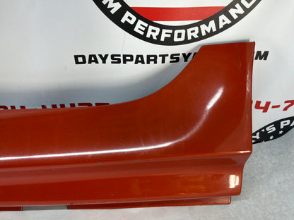 2008 Pontiac G8 Base LH Driver Rocker Molding Side Skirt Panel Trim Orange OEM