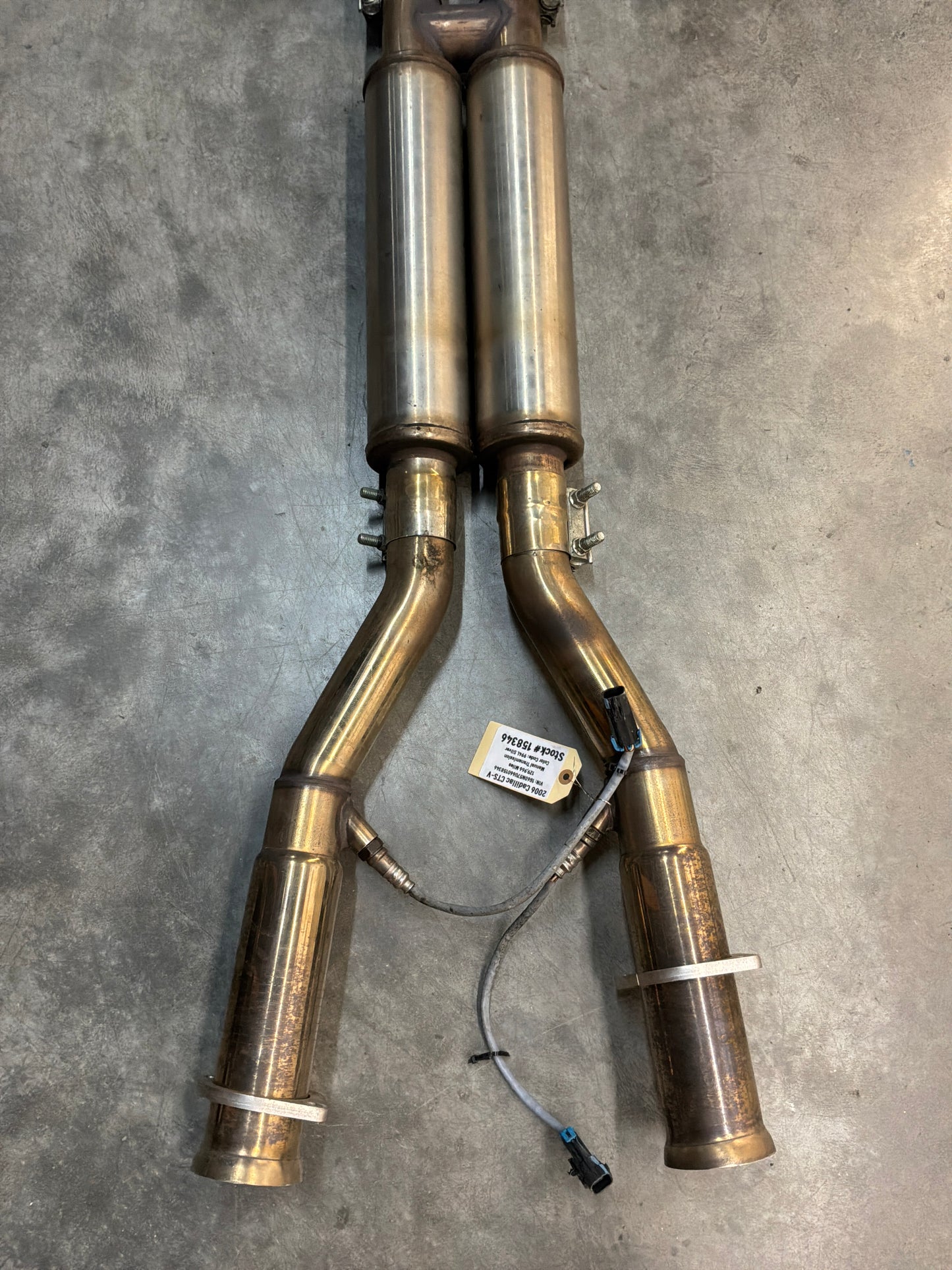 2006 Cadillac CTS-V Kooks Long Tube Headers Corsa Cat Back Exhaust