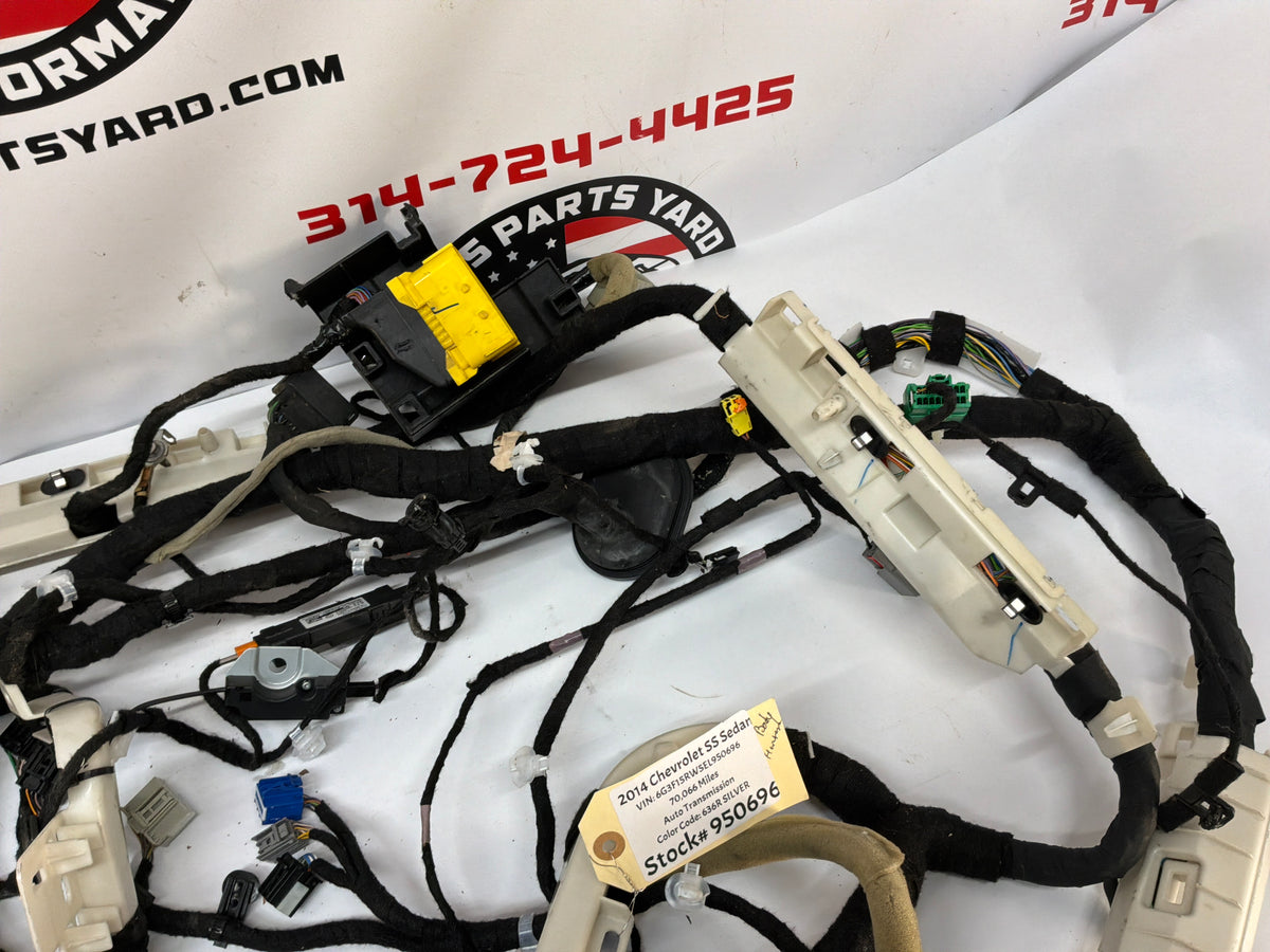 2014 Chevy SS Sedan Body Chassis Wire Wiring Harness OEM