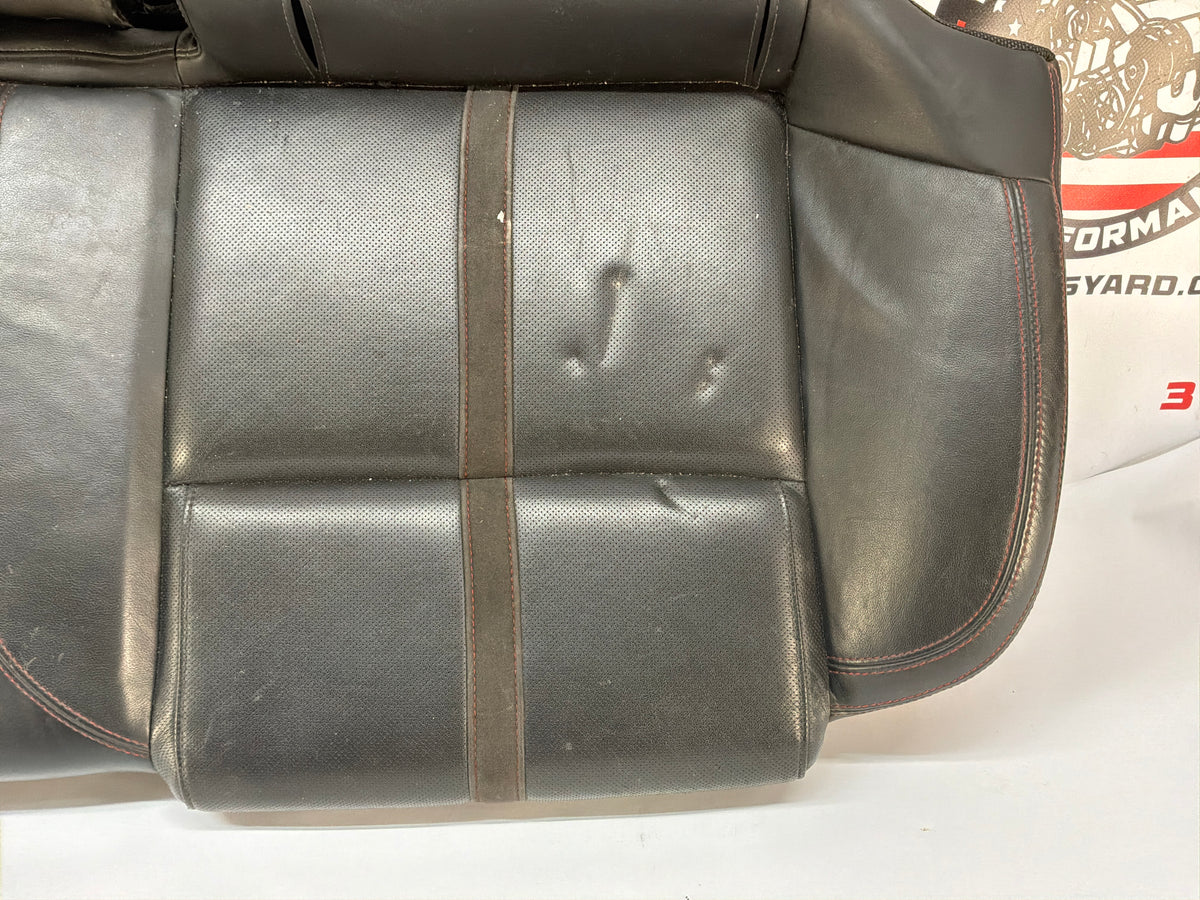 2017 Chevy SS Sedan Rear Seats Black Leather Alcantara Suede OEM
