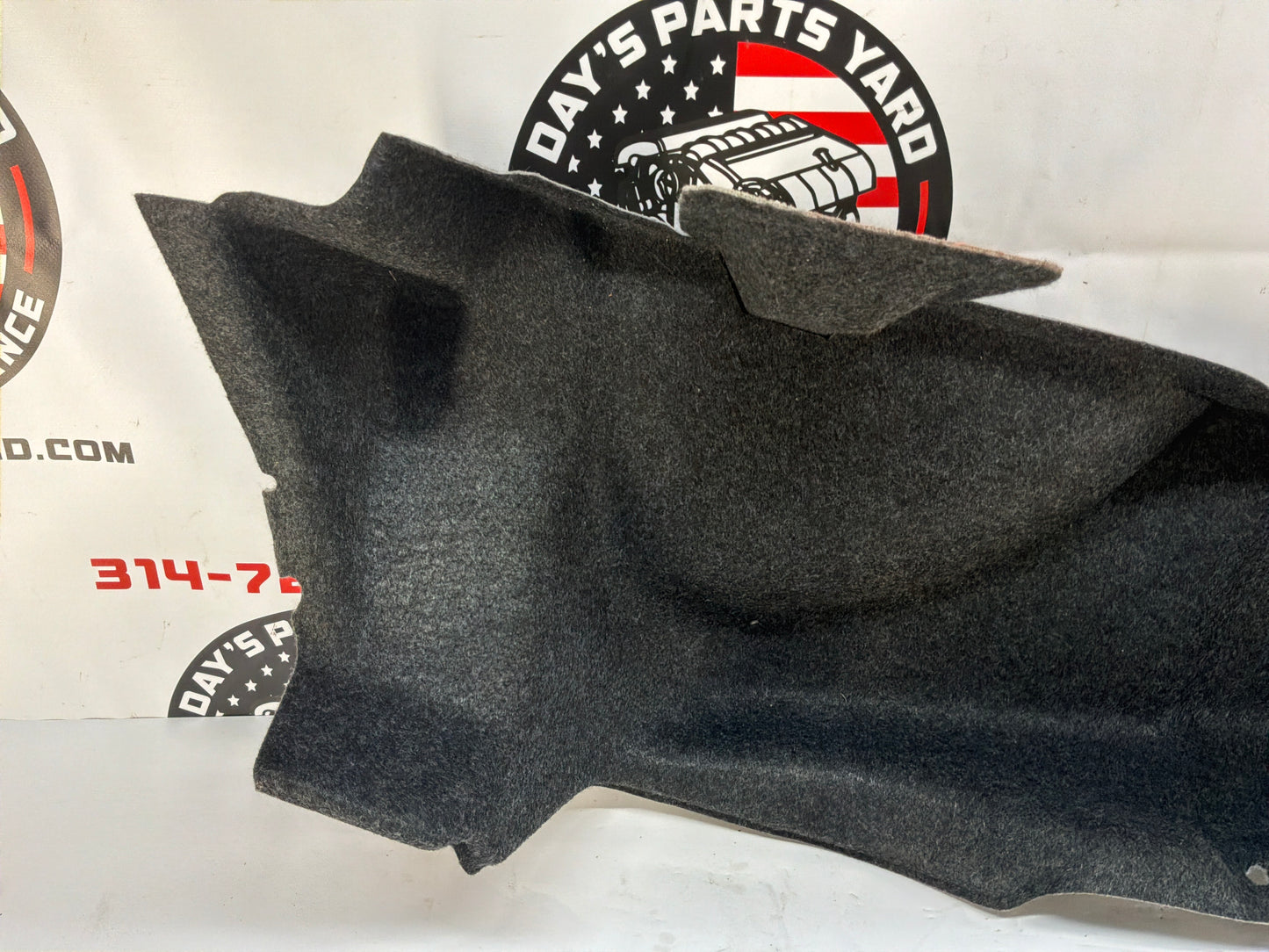 2013 Chevy Camaro ZL1 LH Driver Interior Quarter Panel Trunk Compartment Felt Carpet Liner OEM