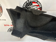 2013 Chevy Camaro ZL1 LH Driver Interior Quarter Panel Trunk Compartment Felt Carpet Liner OEM