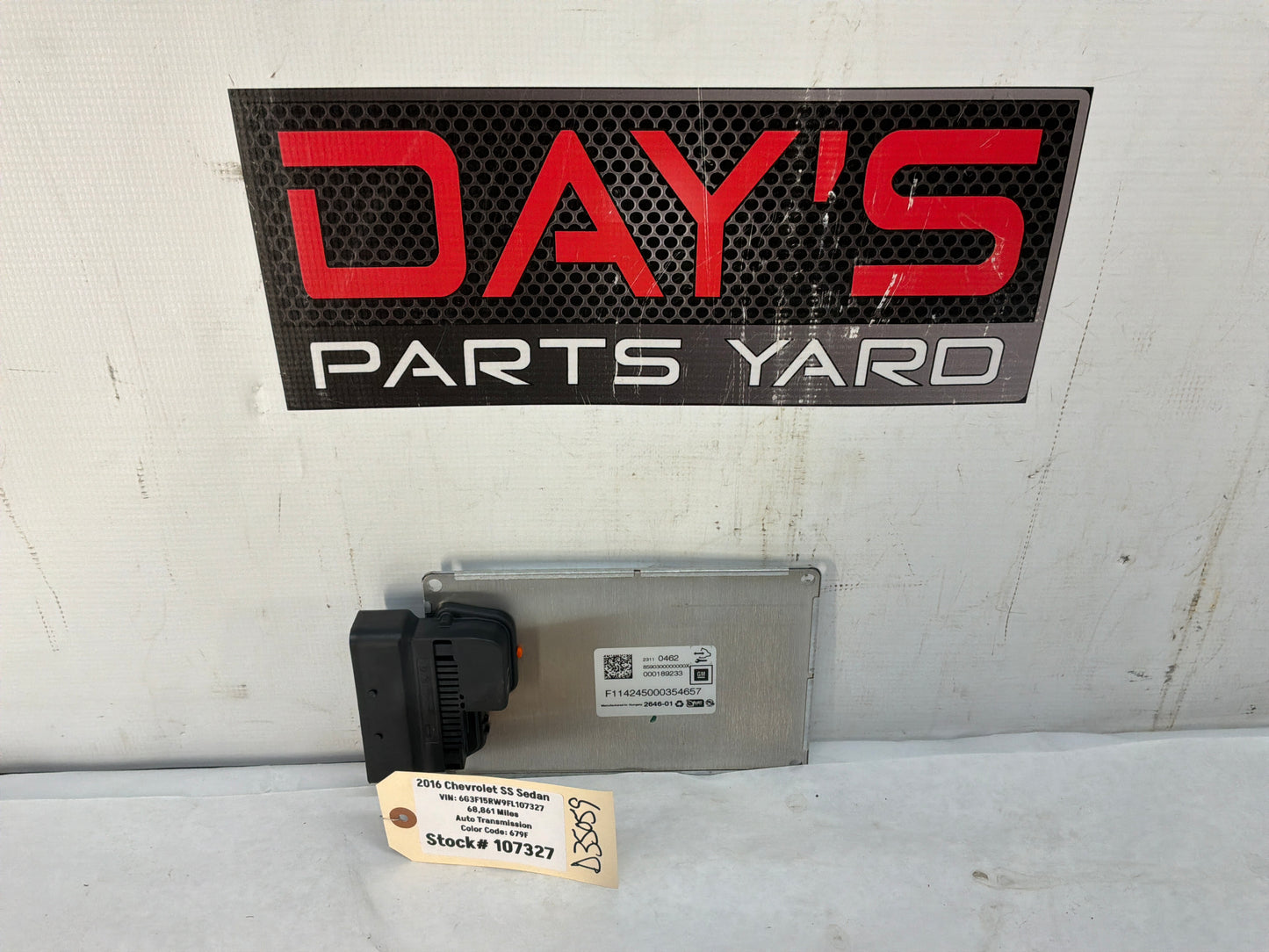Module - Day's Parts Yard