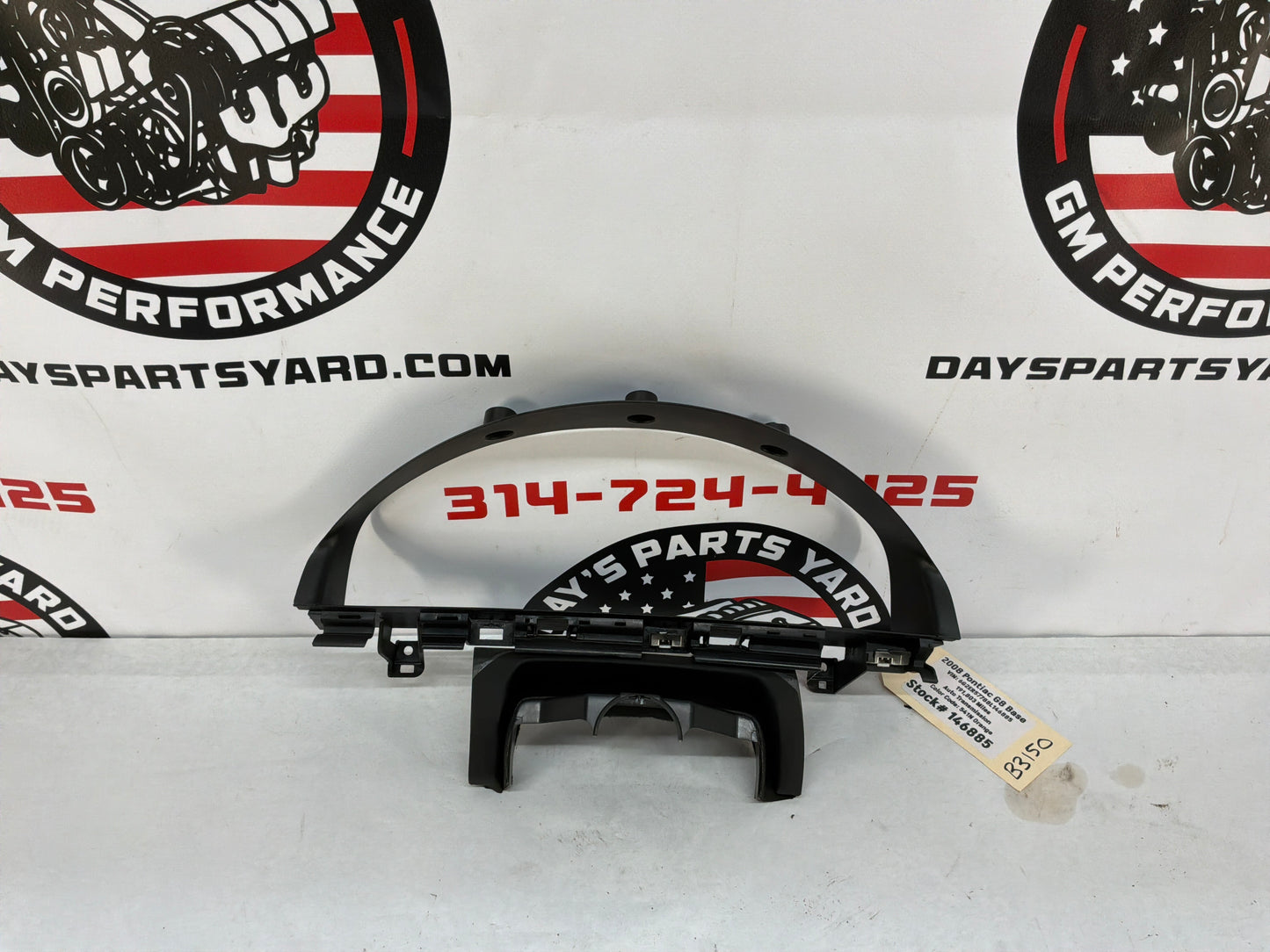 2008 Pontiac G8 Base Speedometer Gauge Cluster Bezel Trim Panel Plate OEM