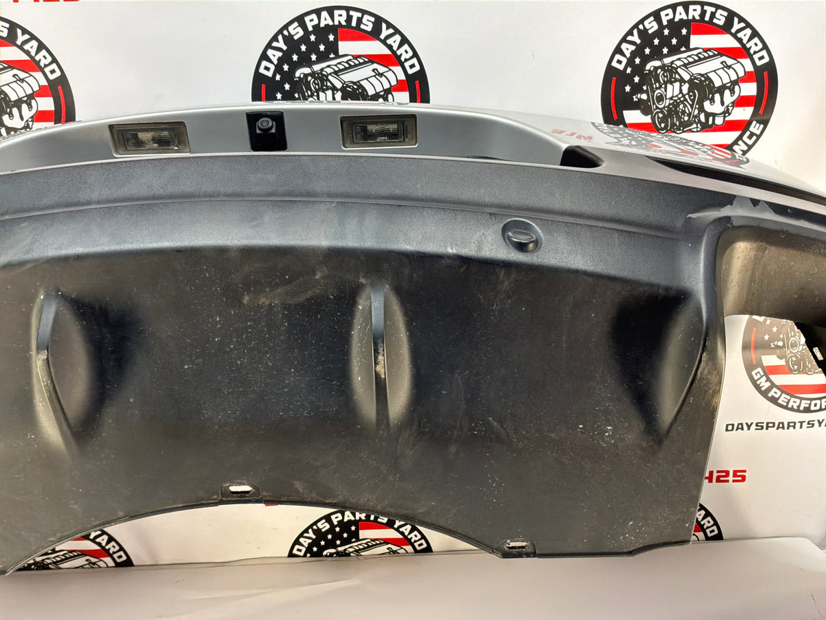 2014 Chevy SS Sedan Complete Rear Bumper Cover Panel Silver OEM